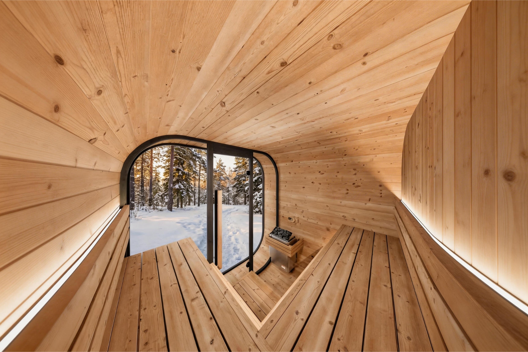 Valencia Haven 4-6 Person Outdoor Sauna