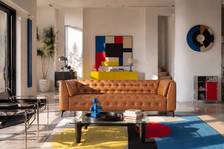 Rhea Leather Sofa