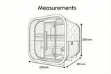 Valencia Haven 4-6 Person Outdoor Sauna