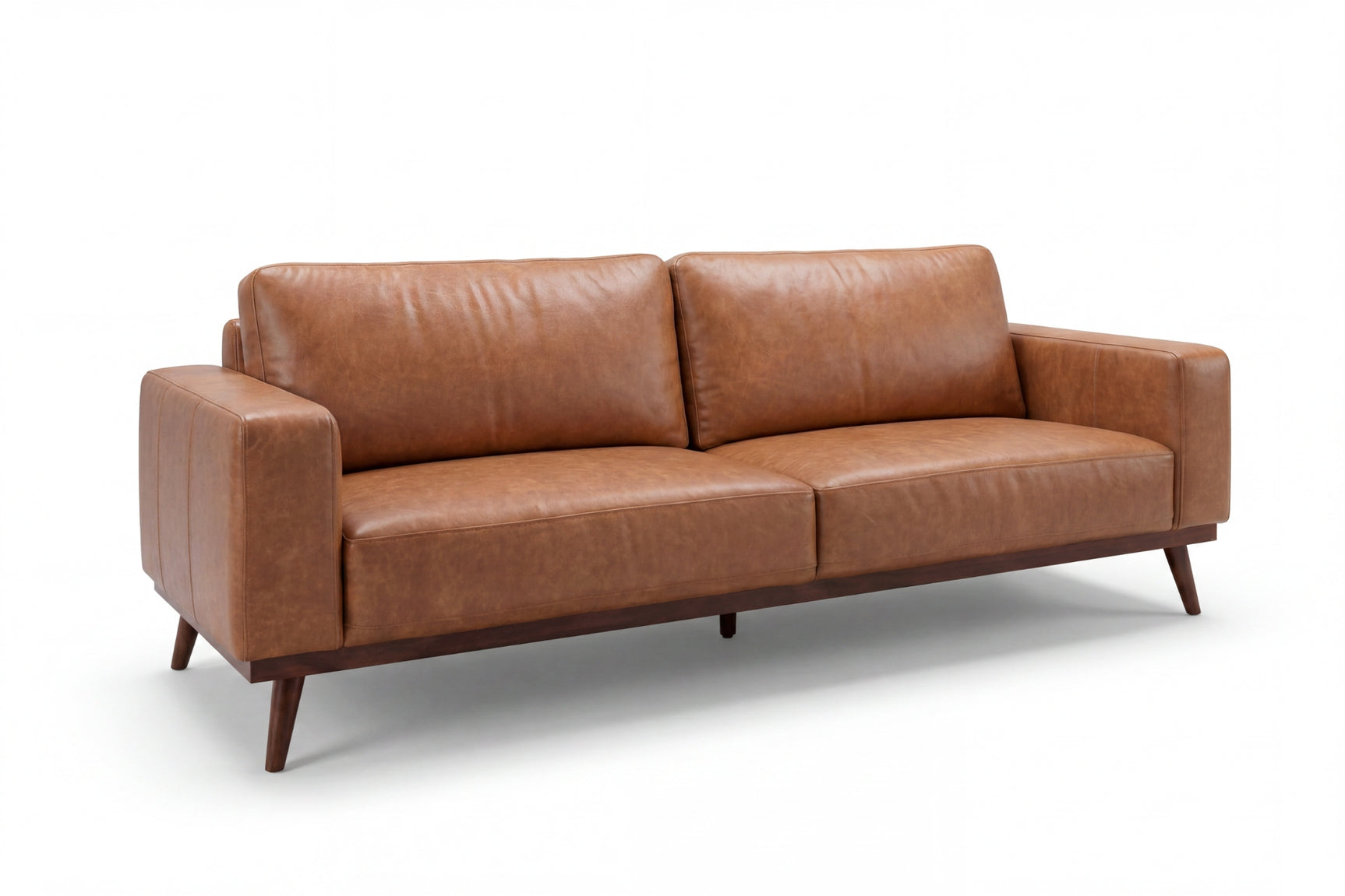 Orlina Leather Sofa