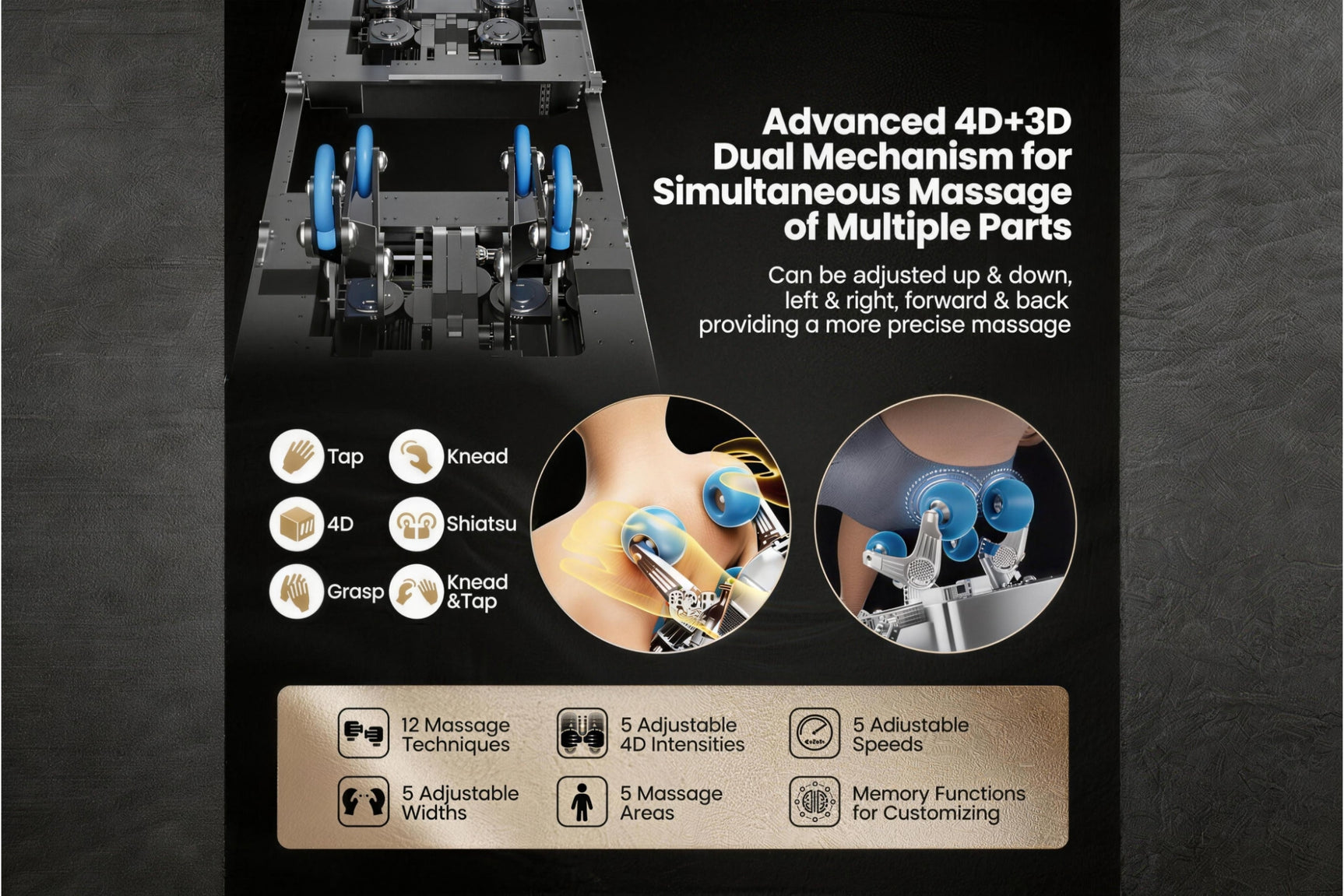 Costway Kenzo 2025 Premium Zero Gravity Full Body Massage Chair