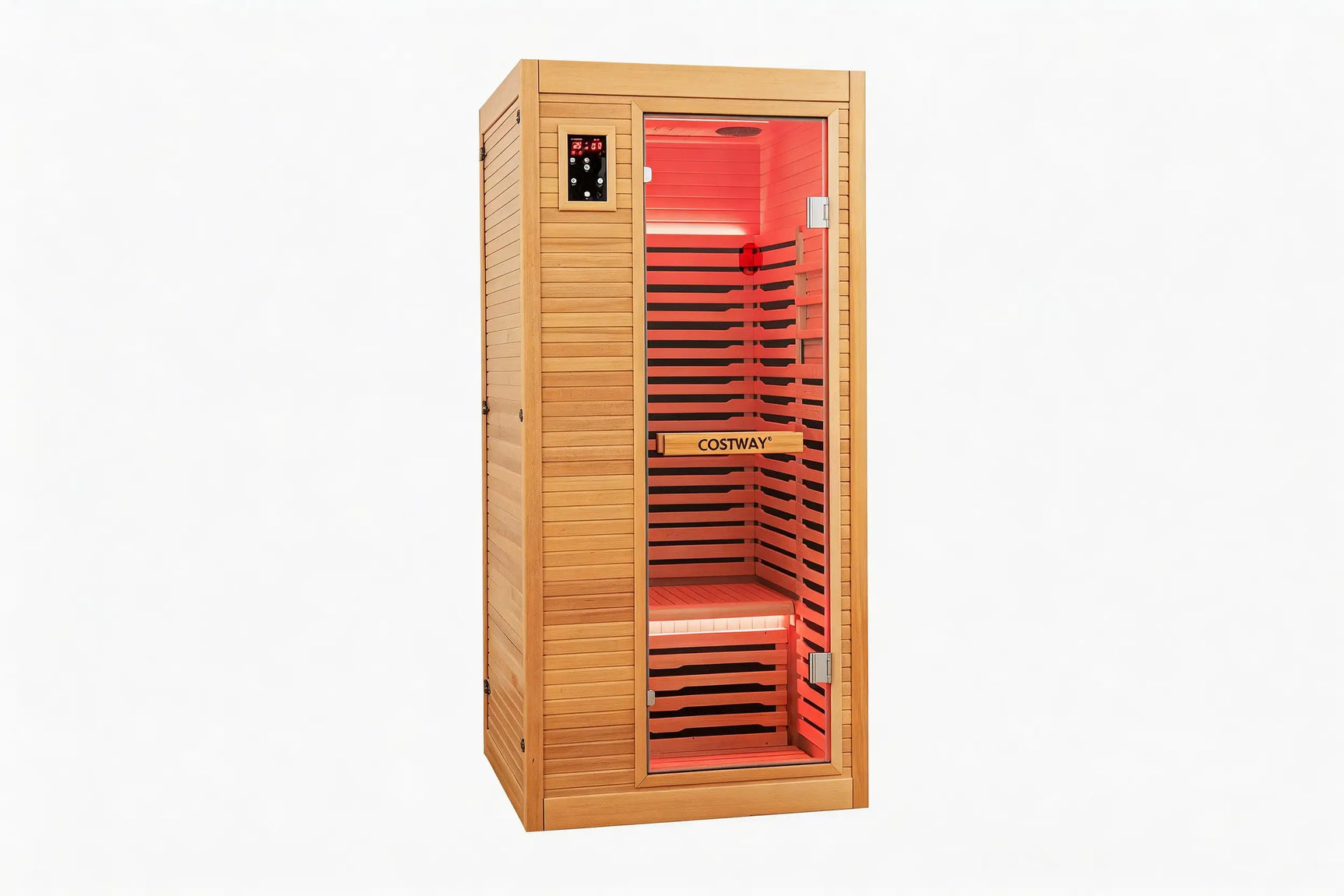 Premium 1 Person 3D Infrared Sauna With Chromotherapy