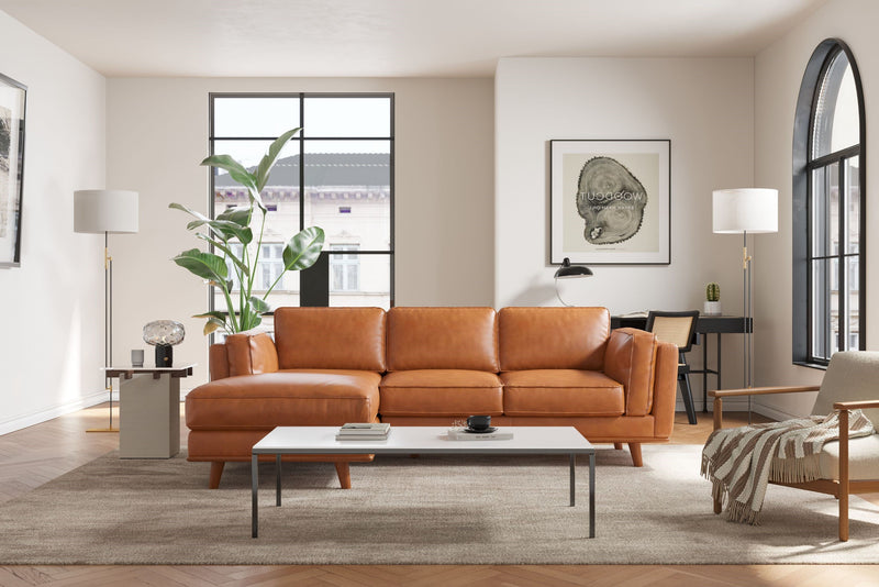 Artisan Full Leather Couch Sectional 3 Seater Sofa