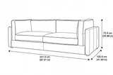 Calvera Leather Sofa