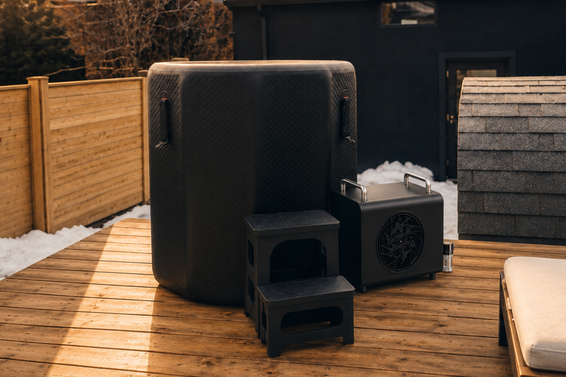 Valencia Arctic™ Precision-Chilled Portable Barrel Cold Plunge