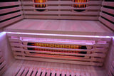 Valencia Aura™ 2-Person Full Spectrum Infrared Sauna | Low-EMF Hemlock