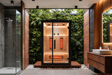 Valencia Aura™ 2-Person Full Spectrum Infrared Sauna | Low-EMF Hemlock