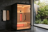 Valencia Aura™ 2-Person Full Spectrum Infrared Sauna | Low-EMF Hemlock