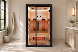 Valencia Aura™ 2-Person Full Spectrum Infrared Sauna | Low-EMF Hemlock