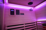 Valencia Aura™ 2-Person Full Spectrum Infrared Sauna | Low-EMF Hemlock