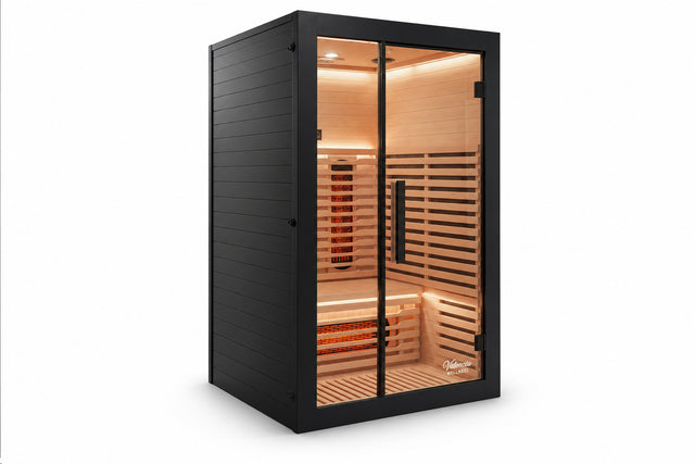 Valencia Aura™ 2-Person Full Spectrum Infrared Sauna | Low-EMF Hemlock