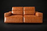 Valentina Distressed Leather Recliner Sofa