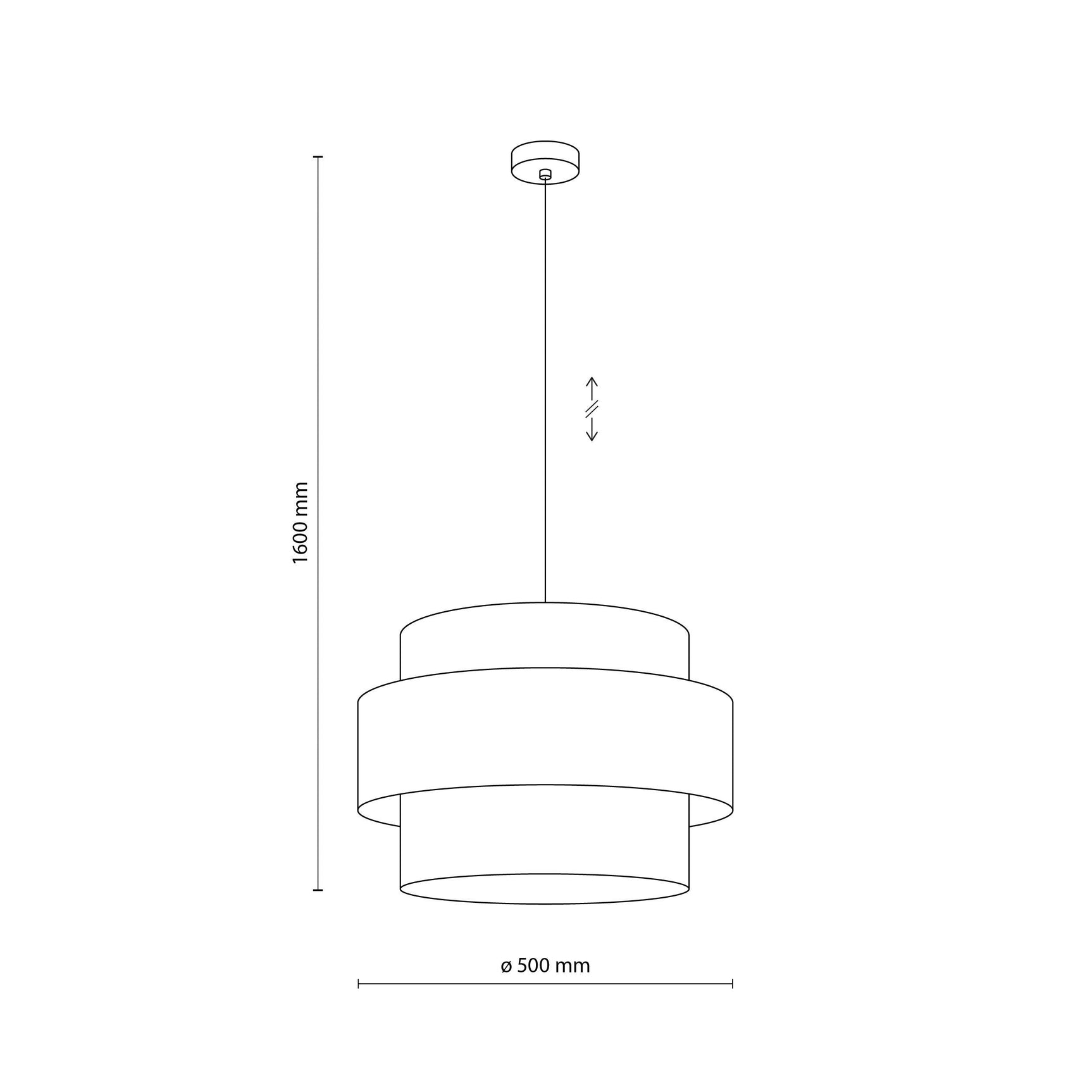 TRIO Jute Mid-Century Boho Large Pendant Ceiling Light Fixture for Kitchen Island, Dining Room & Living Room