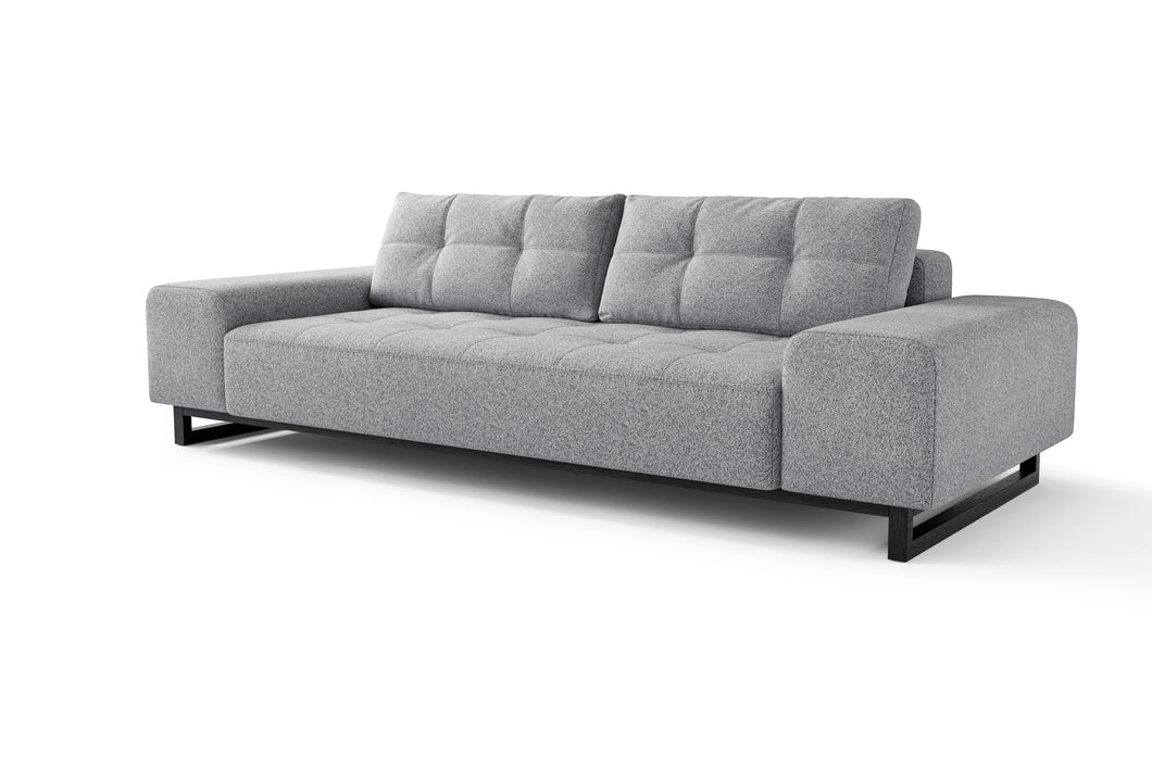 Valencia Hope Fabric Sofa Bed, Grey