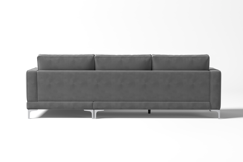 Valencia Luna L Shape Sofa, Grey