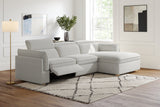 Fernanda Fabric Recliner Sectional Sofa