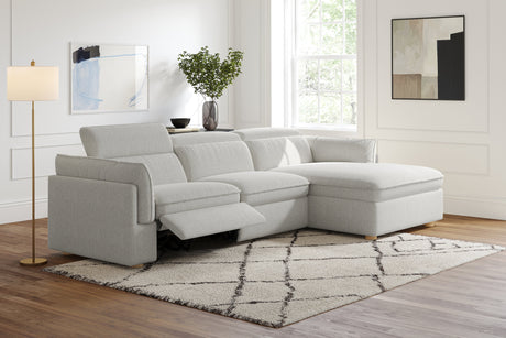 Fernanda Fabric Recliner Sectional Sofa