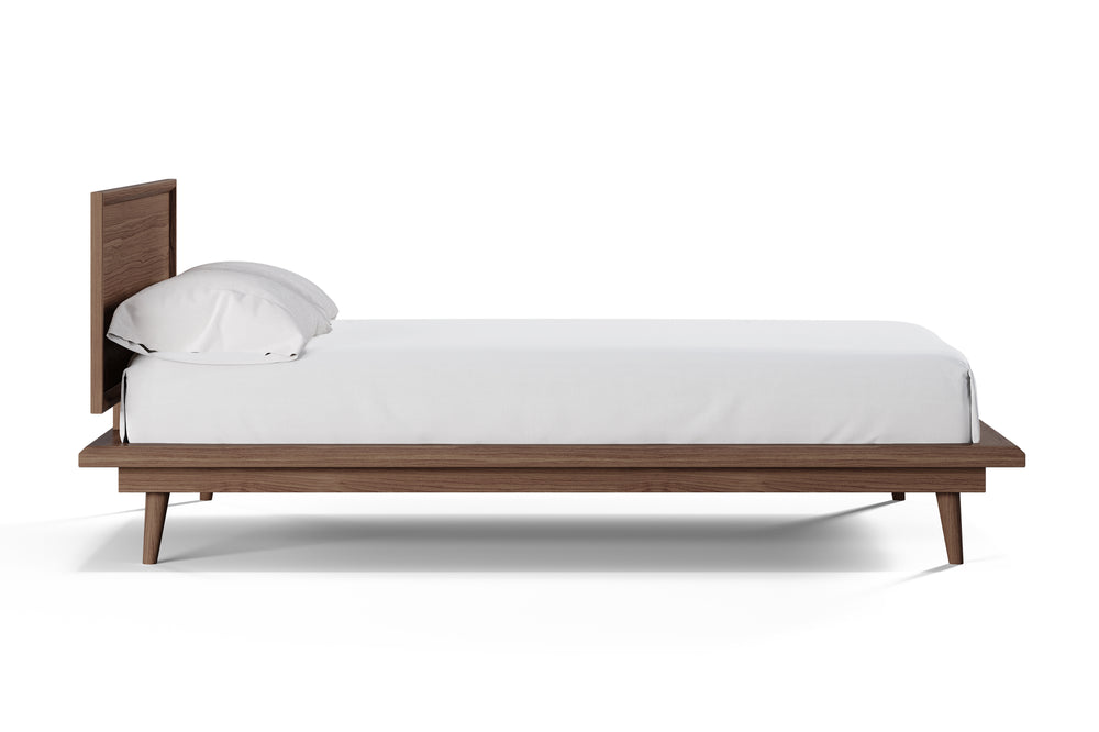 Valencia Greta Wood Queen Bed, Walnut