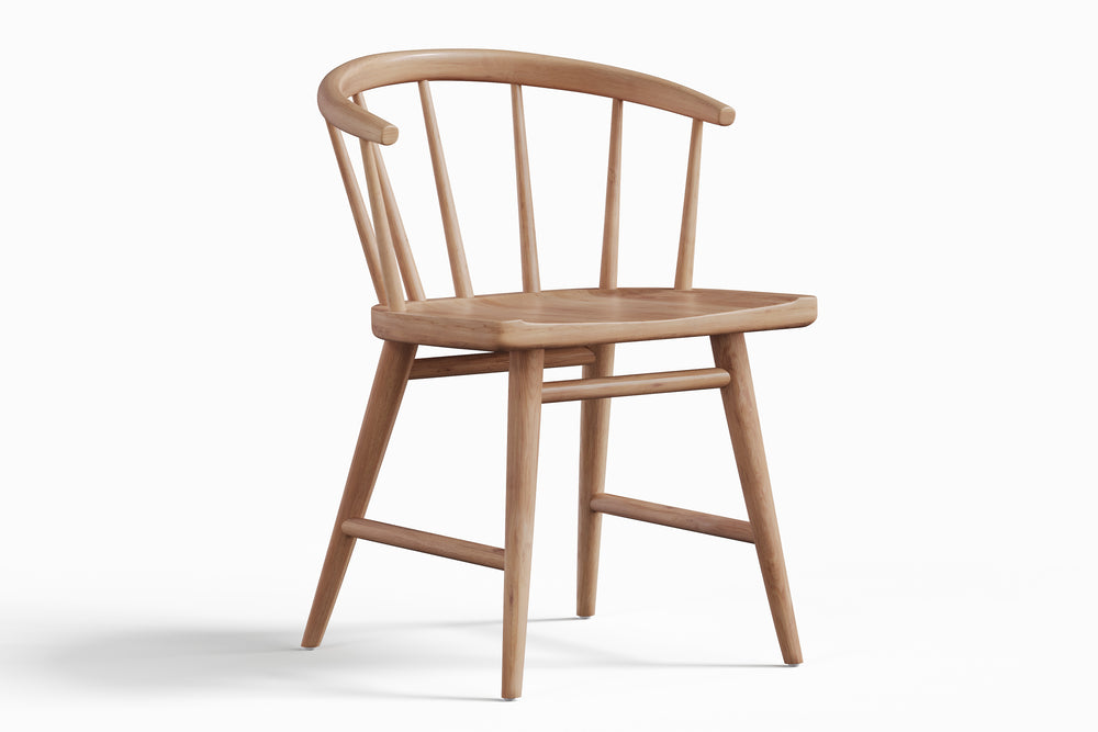 Valencia Lauryn Wood Dining Chair, Natural