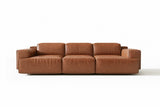 Valentina Distressed Leather Recliner Sofa