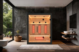Valencia Aura™ 3-Person Full Spectrum Infrared Sauna | Low-EMF Hemlock