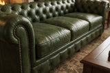Parma Leather Chesterfield Sofa