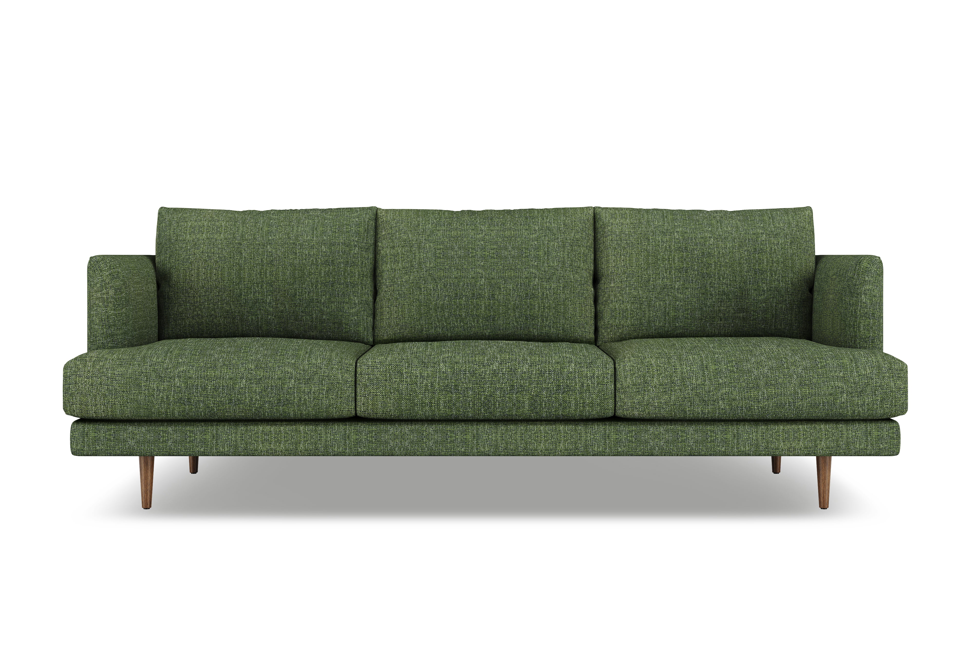 Valencia Bettina Fabric Three Seats Sofa, Forest Green