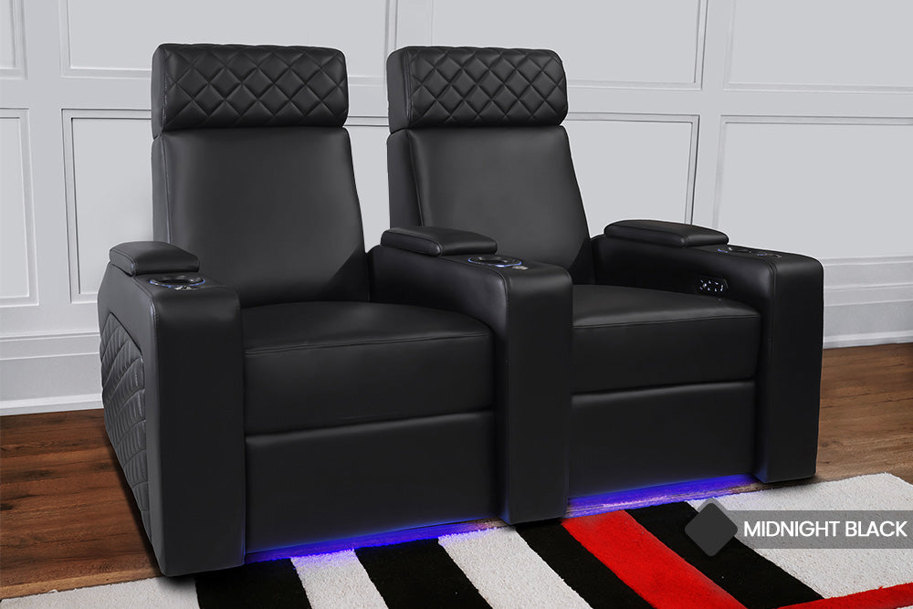 Valencia Zurich Leather Home Theater Seating