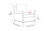 Jovany Leather Recliner Chair