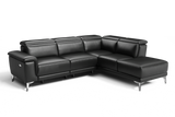 Pista Leather Reclining Sectional Sofa