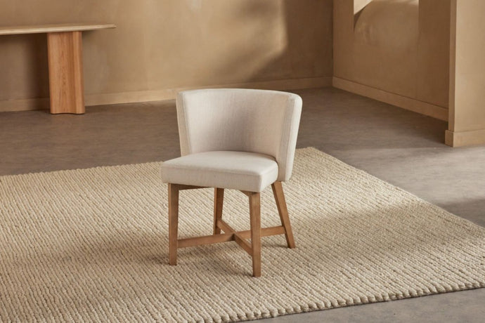Valencia Kaylee Fabric Dining Chair, Beige