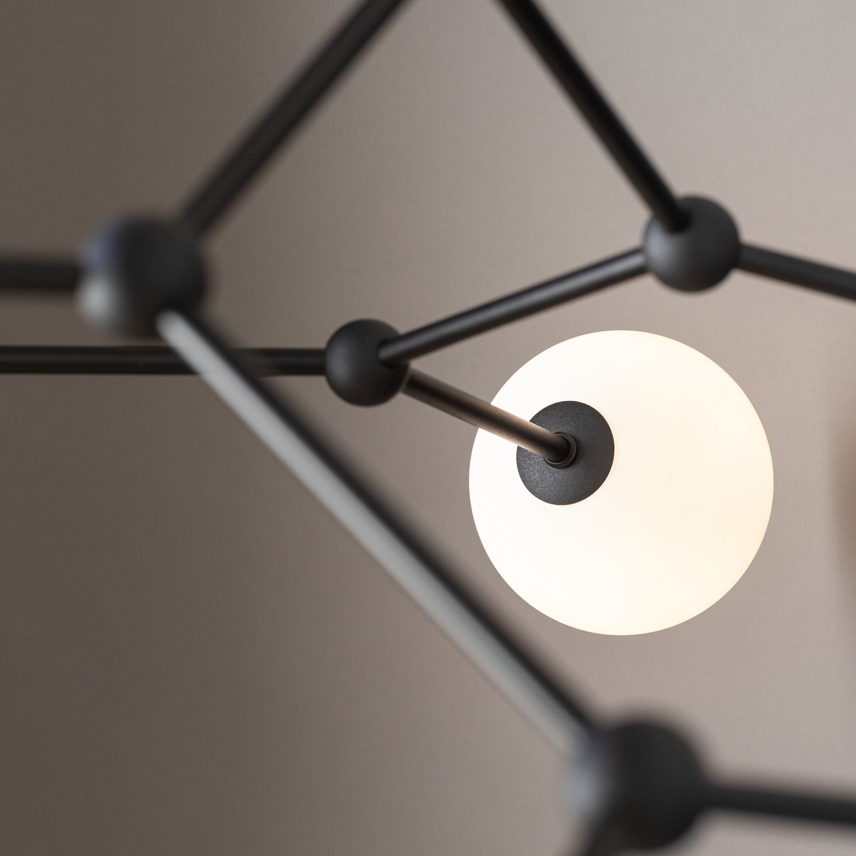 FAIRY Black Scandinavian Ceiling Lamp 6