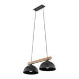 Signe Black Scandinavian Minimalist Pendant Ceiling Light for Kitchen Island & Dining Room