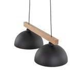 Signe Black Scandinavian Minimalist Pendant Ceiling Light for Kitchen Island & Dining Room