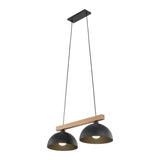Signe Black Scandinavian Minimalist Pendant Ceiling Light for Kitchen Island & Dining Room