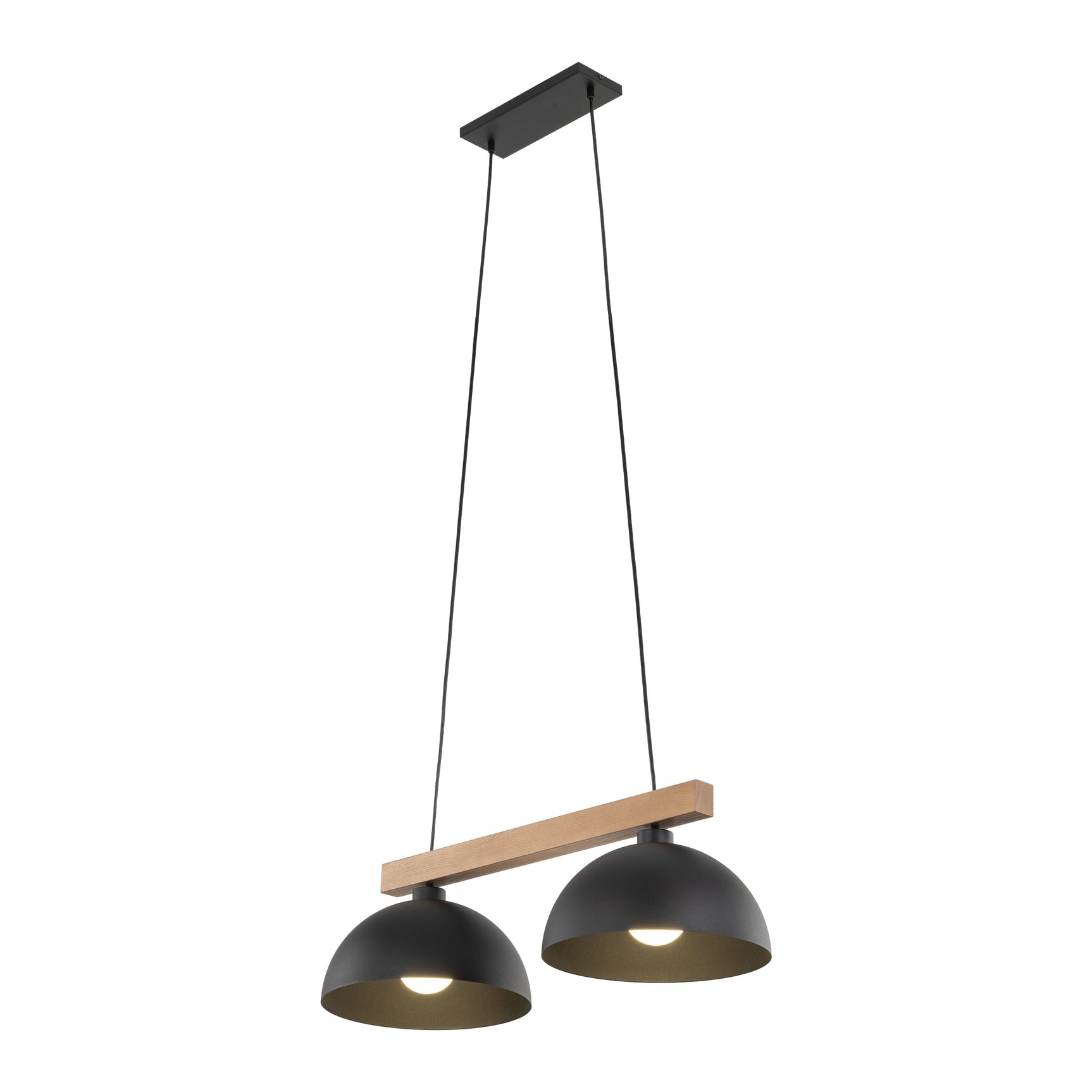 Signe Black Scandinavian Minimalist Pendant Ceiling Light for Kitchen Island & Dining Room