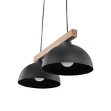 Signe Black Scandinavian Minimalist Pendant Ceiling Light for Kitchen Island & Dining Room