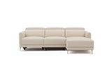 Andria Leather Reclining Sectional Sofa