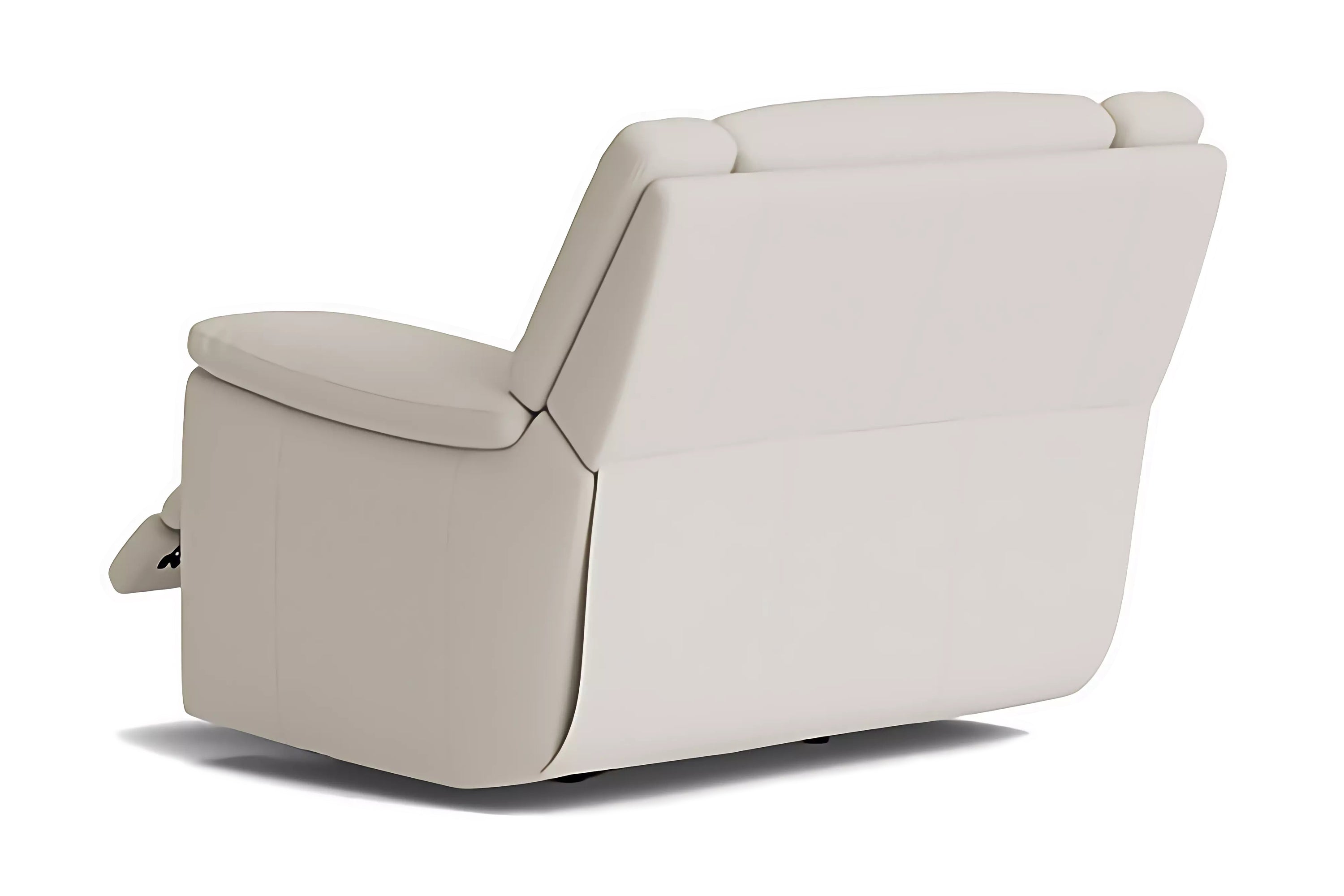 Valencia Brianna Top Grain Leather Recliner Seat, Cream