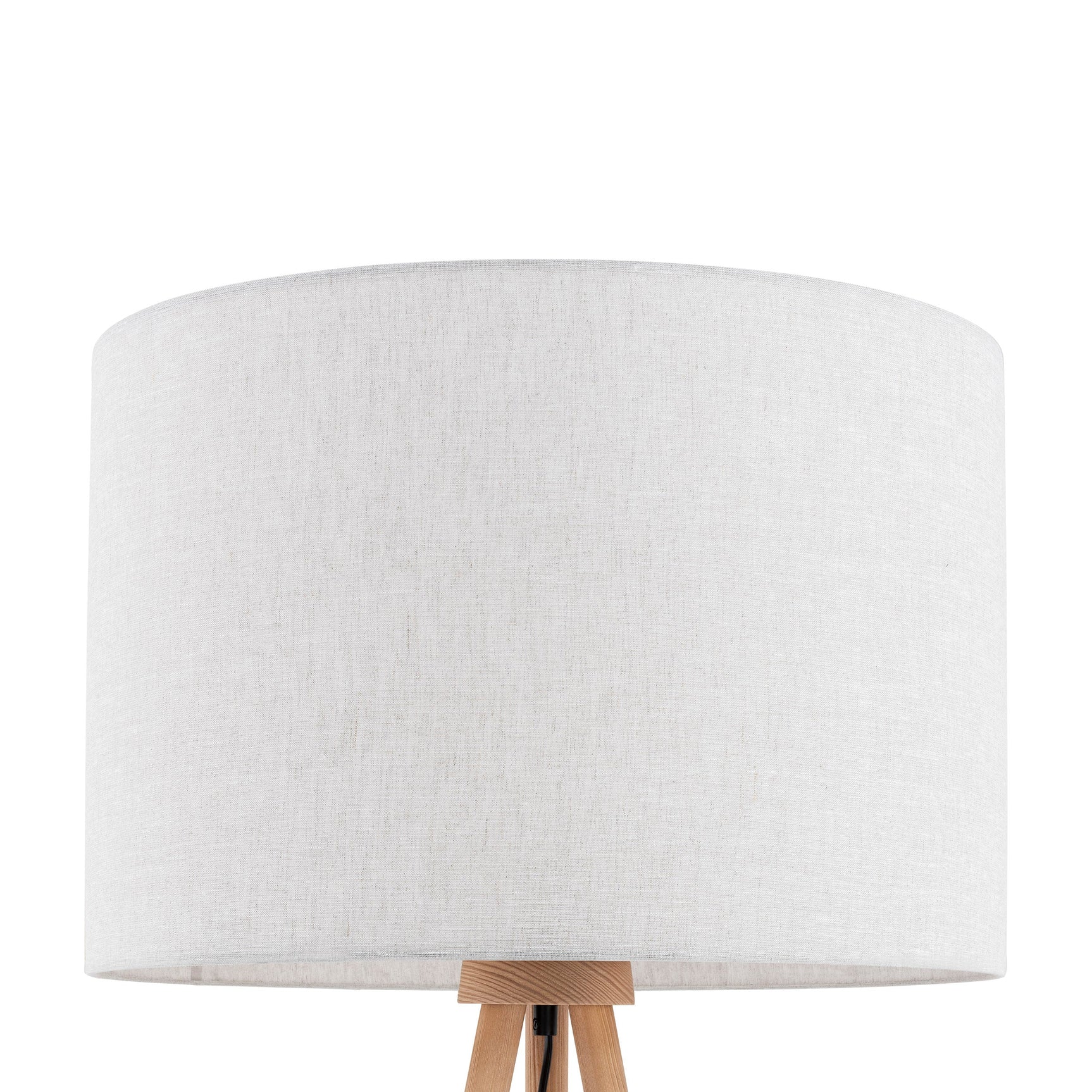 TOKYO Beige Linen Floor Lamp for Living Room, Bedroom & Reading Nook – Scandinavian Minimalist Design