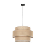 CALISTO JUTE Large  Natural Pendant Lamp