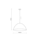 FARO Mid-Century Modern Pendant Light L