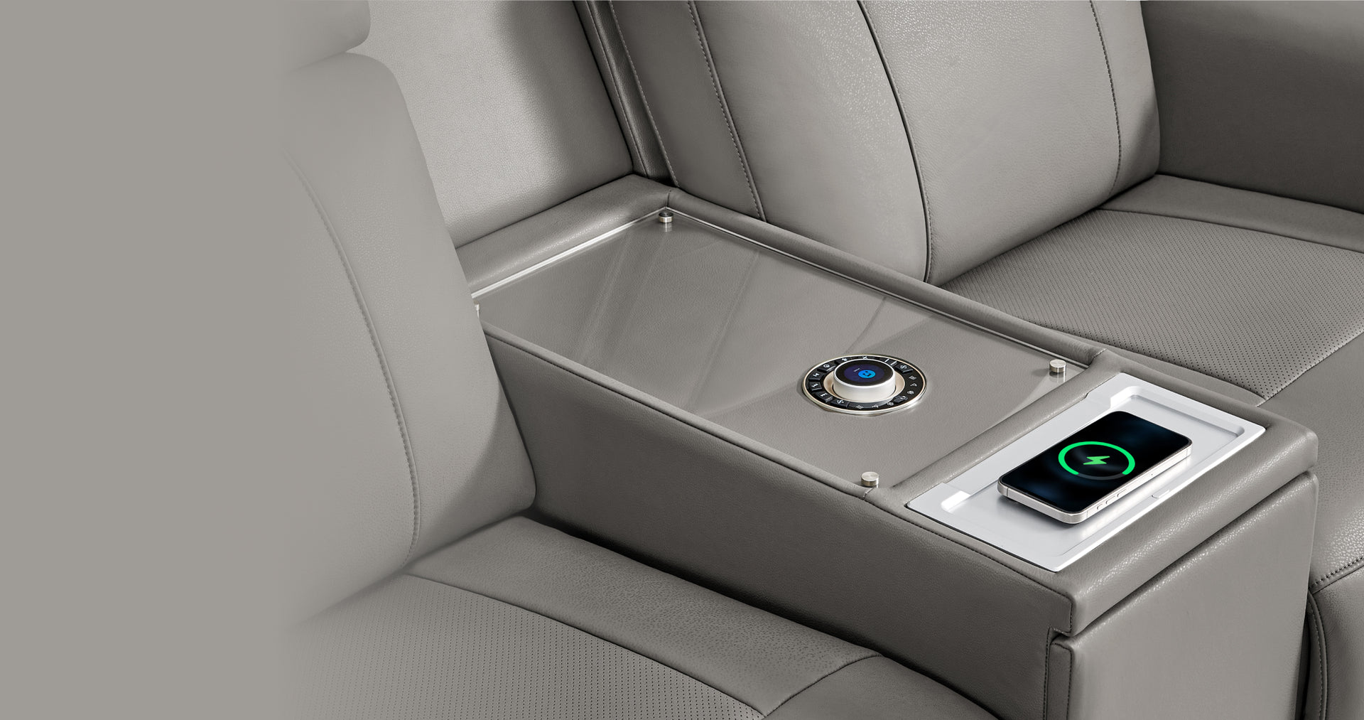 HIGH-TECH DROP-DOWN CONSOLE