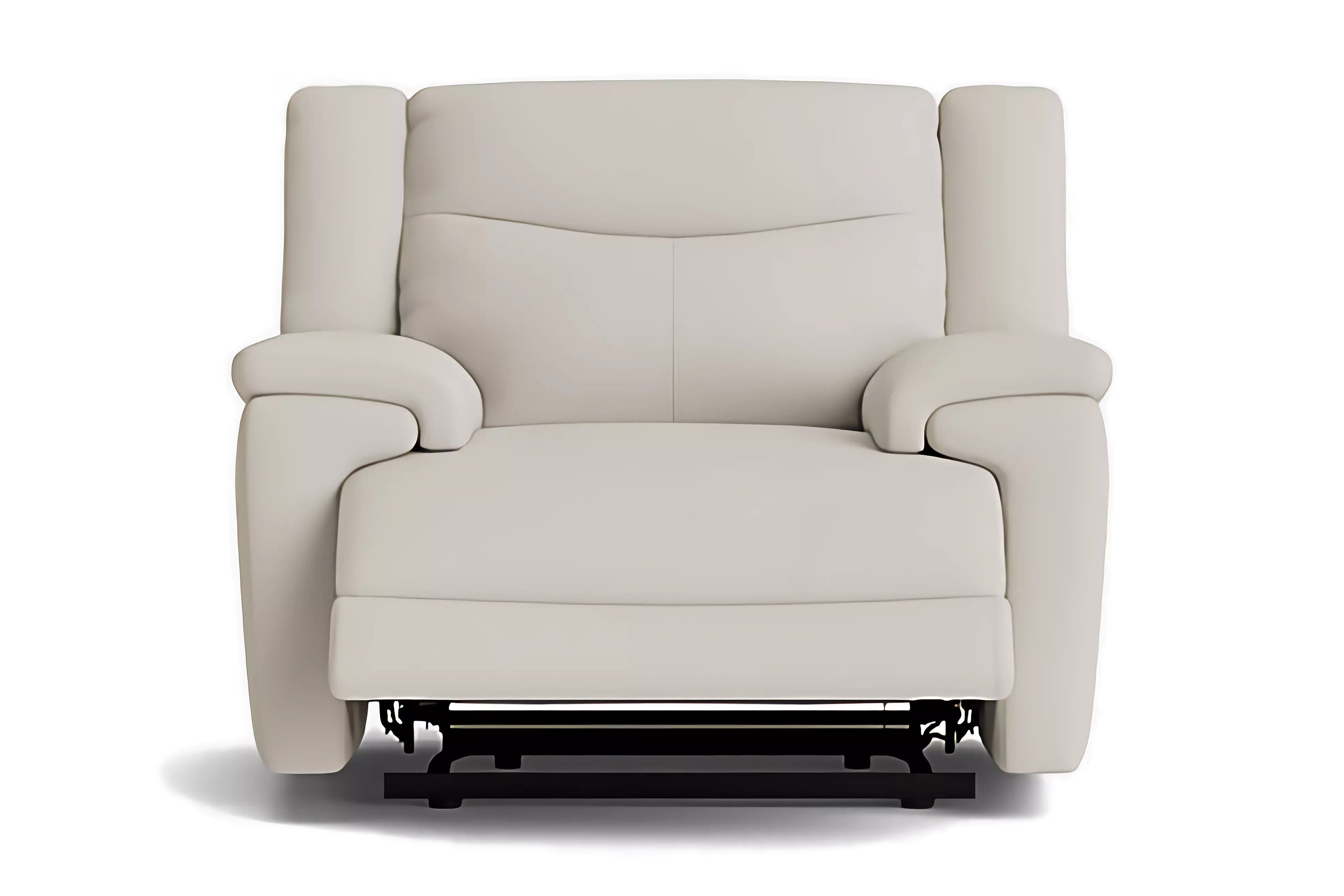 Valencia Brianna Top Grain Leather Recliner Seat, Cream