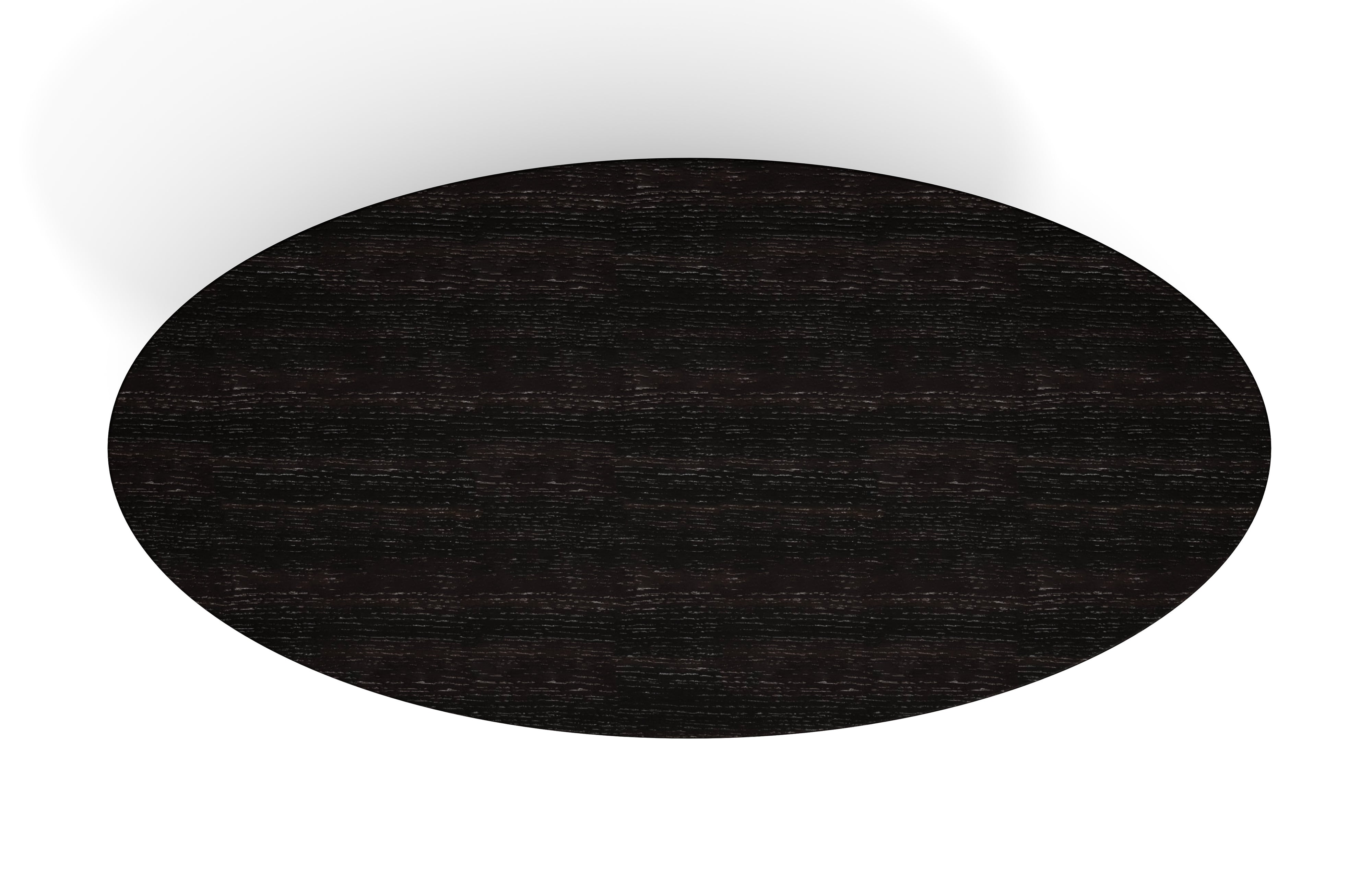 Valencia Ambrosia Wood 96" Dining Table, Black