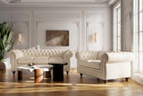 Parma Leather Chesterfield Sofa