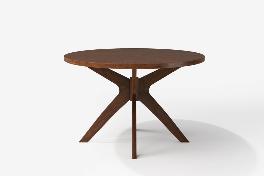 Valencia Lucy Wood Oval Dining Table, Wood Color