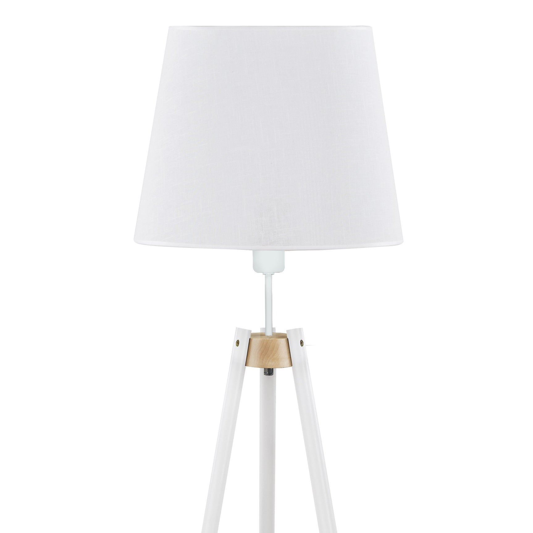 VAIO White Tray Table Floor Lamp