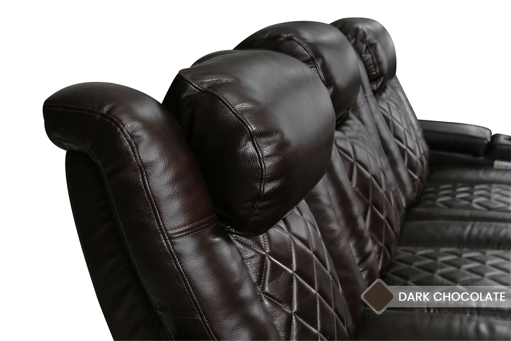 Valencia Tuscany Leather Home Theater Seating