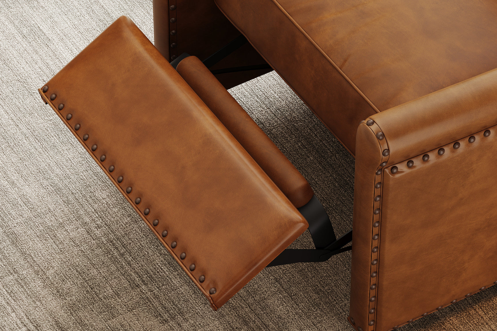 Jovany Leather Recliner Chair
